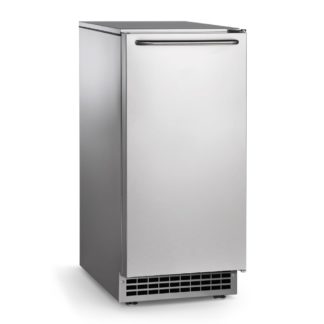 Scotsman CU50PA-1 14 7/8"W Top Hat Undercounter Ice Maker - 64 lbs/day, Air Cooled, Pump Drain, 115v