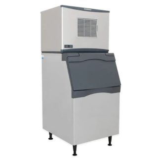 Scotsman FS0522A-1/B530S/KBT27 450 lb Prodigy Plus Flake Ice Maker w/ Bin - 536 lb Storage, Air Cooled, 115v