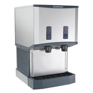 Scotsman HID525WB-1 500 lb Countertop Nugget Ice & Water Dispenser - 25 lb Storage, Cup Fill, 115v