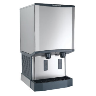 Scotsman HID540A-1 500 lb Countertop Nugget Ice & Water Dispenser - 40 lb Storage, Cup Fill, 115v