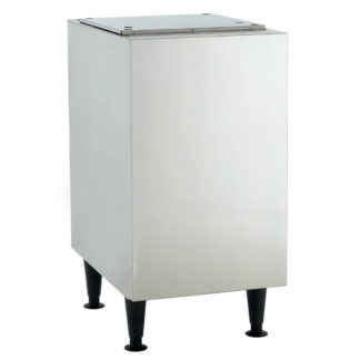 Scotsman HST16B-A 16 1/2" x 23 3/4" Stationary Equipment Stand for HID312 Ice Maker Dispenser, Enclosed Base
