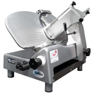 Univex 8713S Automatic Meat & Cheese Slicer w/ 13" Blade, Gear Driven, Aluminum, 1/2 hp