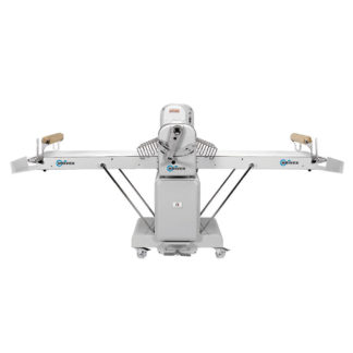 Univex SFG 500 TM Floor Model 111 1/4" Long Reversible Dough Sheeter, Wide Belt