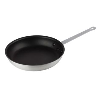 Winco AFP-10NS 10" Non-Stick Aluminum Frying Pan w/ Solid Metal Handle