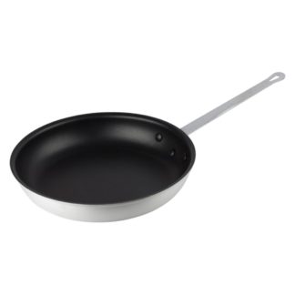 Winco AFP-12NS 12" Non-Stick Aluminum Frying Pan w/ Solid Metal Handle