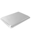 Winco ALXP-1318 1/2 Half Size Bun / Sheet Pan - 18" x 13", 20 gauge Aluminum - Image 4