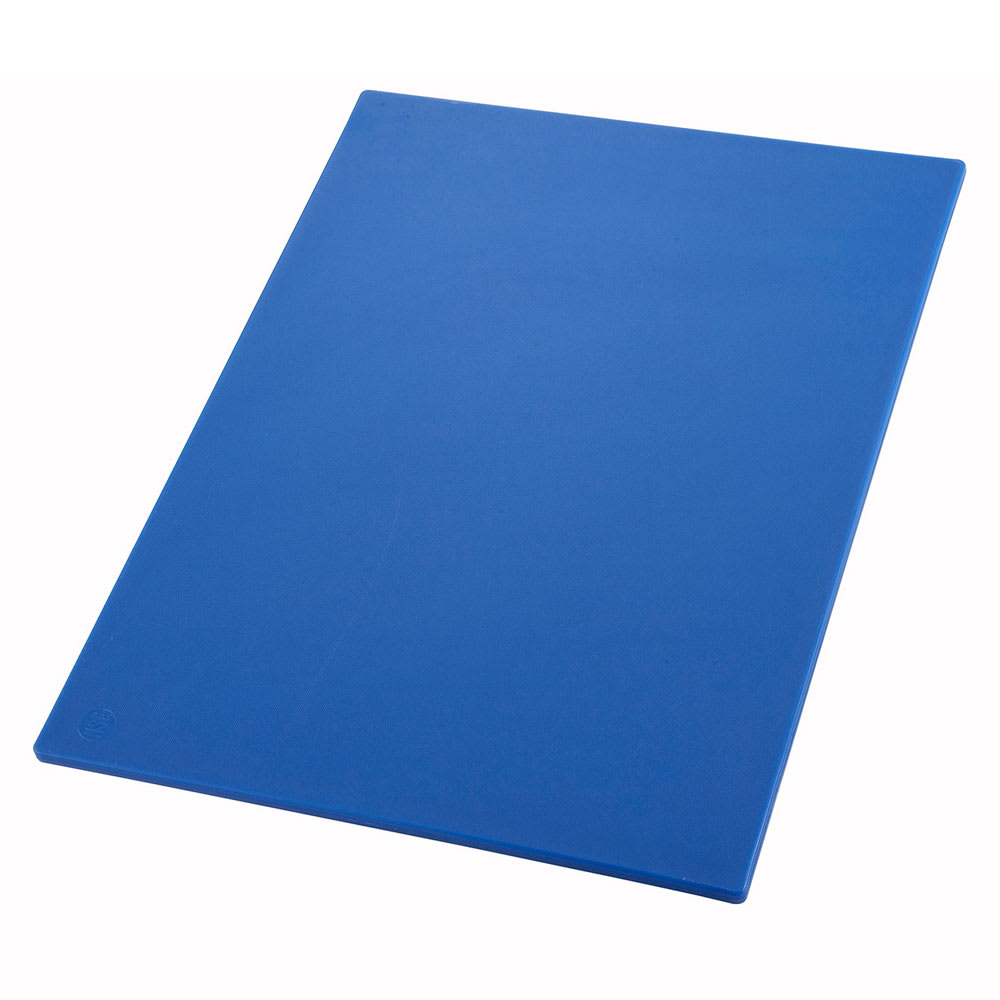 Winco CBBU-1218 Cutting Board, 12 x 18 x 1/2", Blue