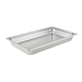 Winco SPJL-102 Full Sized Steam Pan, Stainless