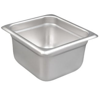 Winco SPJL-604 Sixth Size Steam Pan, Stainless