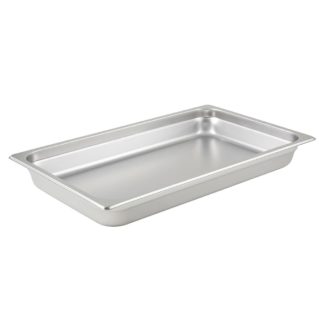 Winco SPJP-102 Full Size Steam Pan, Stainless