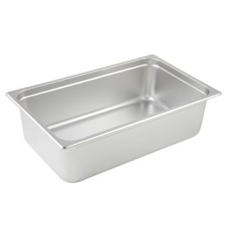 Winco SPJP-106 Full Size Steam Pan, Stainless