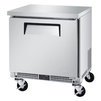 Turbo Air MUR-27S-N6 27"W Undercounter Refrigerator w/ (1) Section & (1) Door, 115v