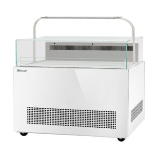 Turbo Air TOS-50NN-D-W 50" Horizontal Open Air Sandwich & Cheese Merchandiser w/ (1) Level, 115v