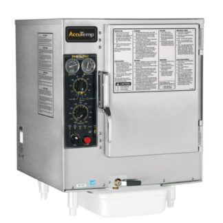 Accutemp S64803D140 (6) Pan Convection Steamer - Countertop, Holding Capability, 480v/3ph