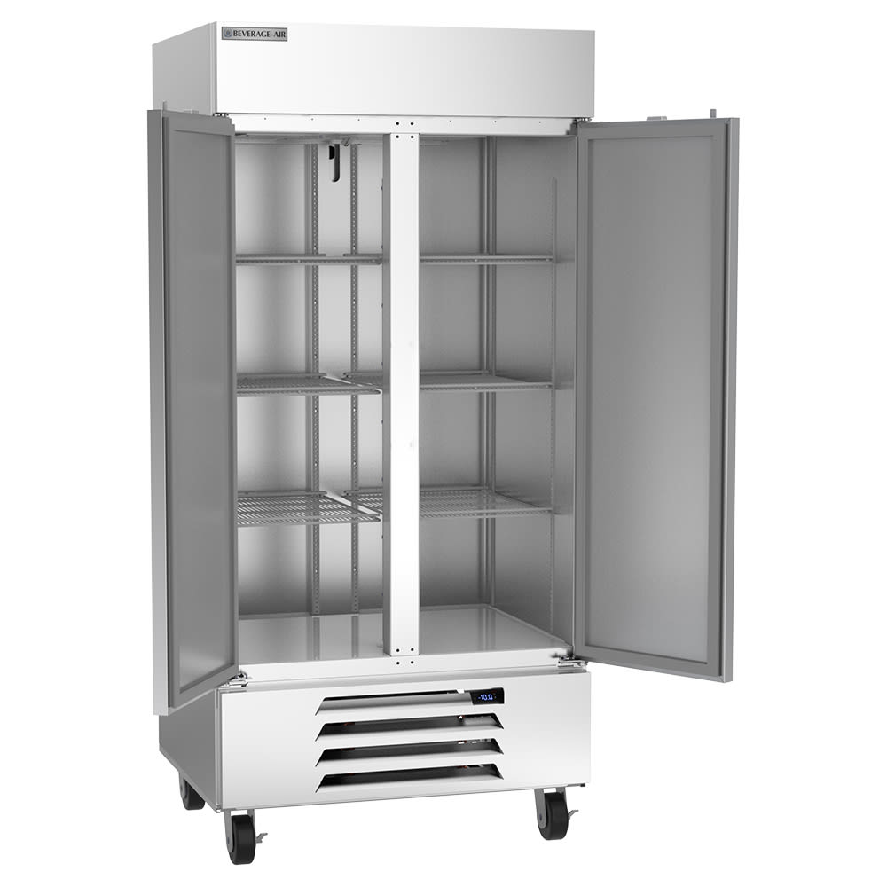 Beverage Air HBF35HC-1 39 1/2" Two Section Reach In Freezer - (2) Solid Doors, 115v - Image 4