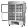 Beverage Air HBR49HC-1-HG 52" Two Section Reach In Refrigerator, (4) Left/Right Hinge Glass Doors, 115v - Image 2