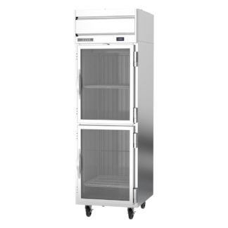 Beverage Air HF1HC-1HG 26" One Section Reach-In Freezer, (2) Glass Door, 115v