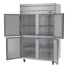 Beverage Air HFS2HC-1HS 52" Two Section Reach In Freezer - (4) Solid Doors, 115v - Image 2