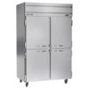 Beverage Air HFS2HC-1HS 52" Two Section Reach In Freezer - (4) Solid Doors, 115v - Image 3