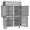 Beverage Air HFS2HC-1HS 52" Two Section Reach In Freezer - (4) Solid Doors, 115v - Image 4