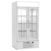 Beverage Air MMF35HC-1-W 39 1/2" Two Section Display Freezer w/ Swing Doors - Bottom Mount Compressor, White, 115v - Image 3