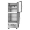 Beverage Air RID18HC-HGS 27 1/4" One Section Pass Thru Refrigerator, (1) Glass Door, (1) Solid Door, Right Hinge, 115v - Image 2