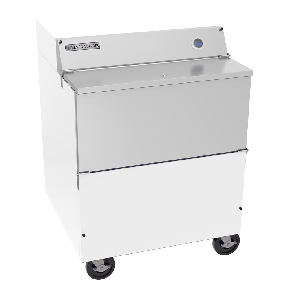 Beverage Air SMF34HC-1-W-02 Milk Cooler w/ Top Access - (512) Half Pint Carton Capacity, 115v - Image 2