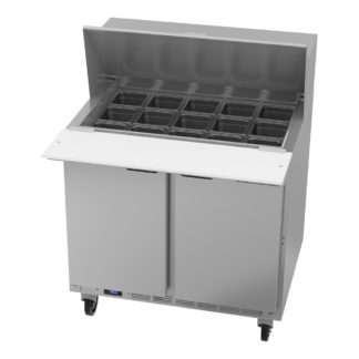 Beverage Air SPE36HC-15M 36" Sandwich/Salad Prep Table w/ Refrigerated Base, 115v