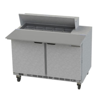Beverage Air SPE48HC-10C 48" Sandwich/Salad Prep Table w/ Refrigerated Base, 115v