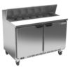 Beverage Air SPE48HC-12 48" Sandwich/Salad Prep Table w/ Refrigerated Base, 115v - Image 3