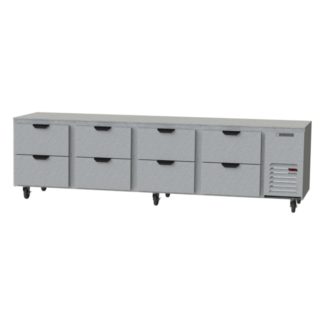 Beverage Air UCRD119AHC-8 119" W Undercounter Refrigerator w/ (4) Section & (8) Drawer, 115v