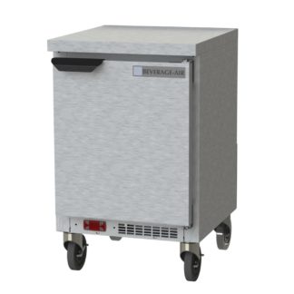 Beverage Air WTF20HC-FLT 20" W Worktop Freezer w/ (1) Section & (1) Door, 115v