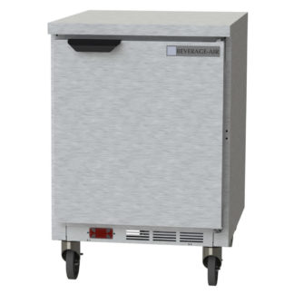 Beverage Air WTF24AHC-FLT 24" W Work Top Freezer w/ (1) Section & (1) Door, 115v