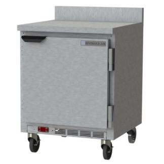 Beverage Air WTF27HC-FIP 27" W Work Top Freezer w/ (1) Section & (1) Door, 115v