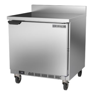 Beverage Air WTF32AHC 32"W Worktop Freezer w/ (1) Section & (1) Right Hinge Door, 115v