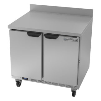 Beverage Air WTF36AHC 36" W Work Top Freezer w/ (2) Section & (2) Doors, 115v