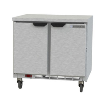 Beverage Air WTF36AHC-FLT 36" W Work Top Freezer w/ (2) Section & (2) Doors, 115v