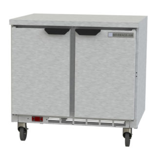 Beverage Air WTR36AHC-FLT 36" Worktop Refrigerator w/ (2) Section, 115v