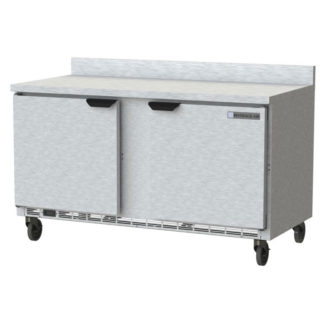 Beverage Air WTR60AHC-FIP 60" Worktop Refrigerator w/ (2) Section, 115v