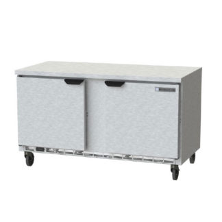Beverage Air WTR60AHC-FLT 60" Worktop Refrigerator w/ (2) Section, 115v