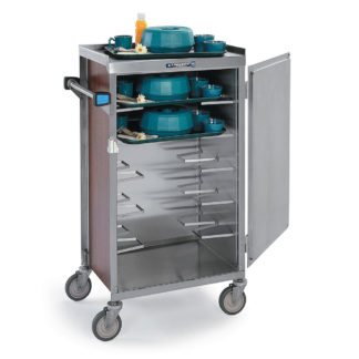 Lakeside 654 WAL 6 Tray Ambient Meal Delivery Cart