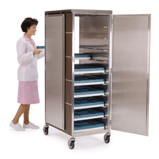 Lakeside 657 WAL 20 Tray Ambient Meal Delivery Cart