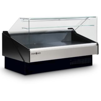 Hydra-Kool KPM-FG-100-S 101" Full Service Deli Case w/ Straight Glass - (2) Levels, 115v