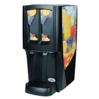 Crathco C-2S-16 Refrigerated Drink Dispenser w/ (2) 2 2/5 gal Bowls, Pre Mix, 120v