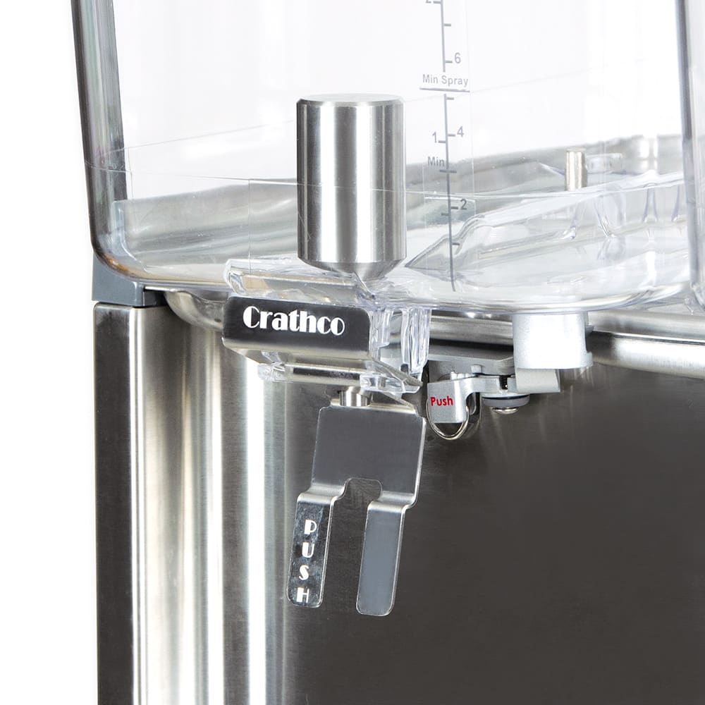 Crathco CS-2D-16 Refrigerated Drink Dispenser w/ (2) 4 3/4 gal Bowls, Pre Mix, 120v - Image 5
