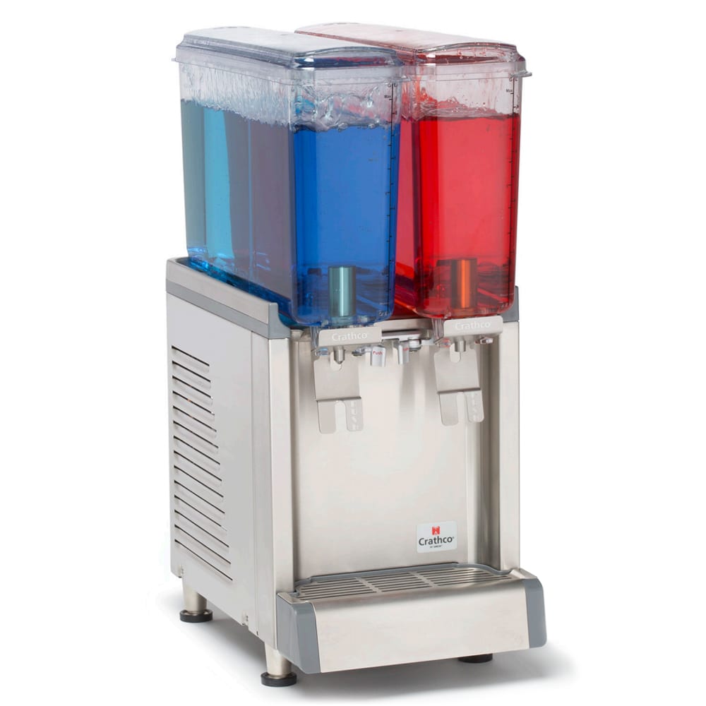 Crathco CS-2E-16 Refrigerated Drink Dispenser w/ (2) 2 2/5 gal Bowls, Pre Mix, 120v - Image 11