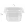 Cambro 64CW135 4"D Sixth Size Food Pan - Image 8