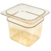Cambro 66HP150 6"D Sixth Size High Temp Food Pan - Non-Stick