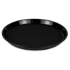 Cambro PT1100110 11" Round Polytread Tray - Black - Image 3