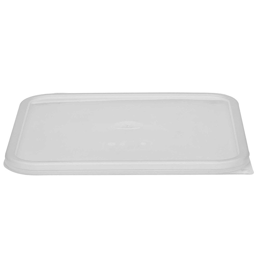 Cambro SFC12SCPP190 CamSquare Cover for 12, 18, & 22 qt CamSquare Clear Containers - Polyethylene, Translucent